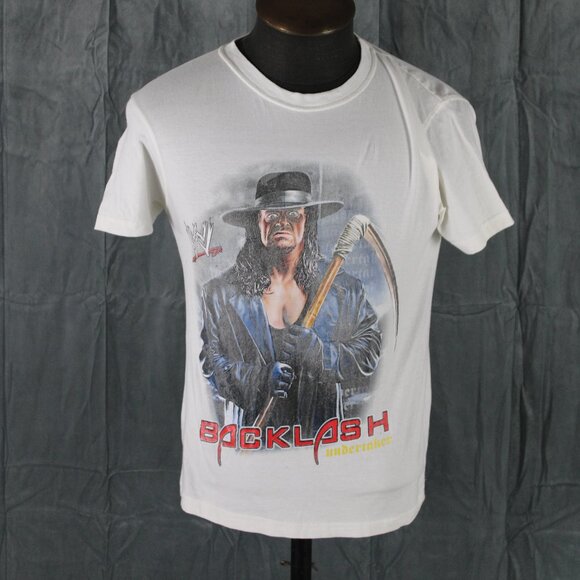 Wrestling Shirt - Backlash Undertaker Graphic - Men's Small - Picture 1 of 7